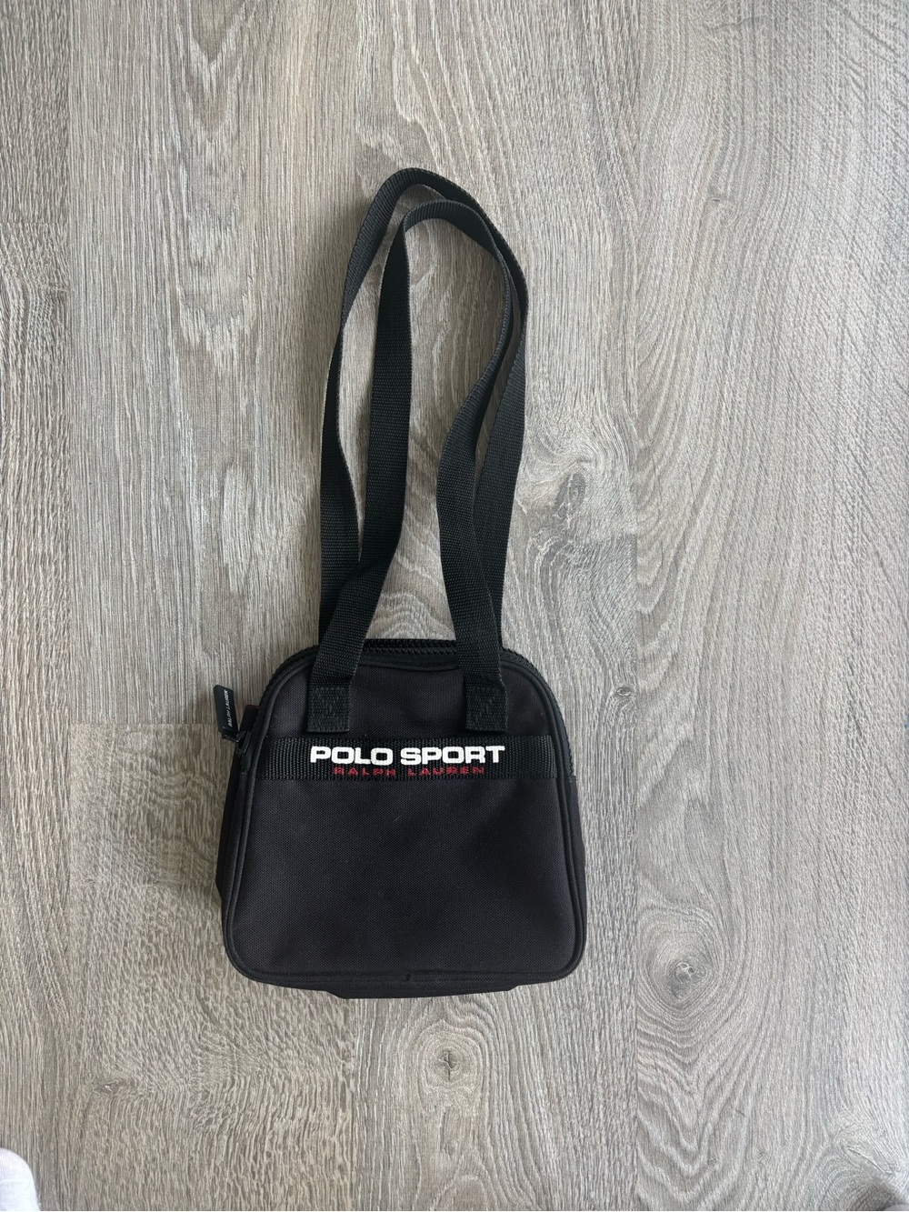 Ralph Lauren Polo Sport Vintage Black Shoulder Bag